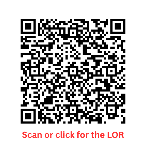 Scan or click for the LOR